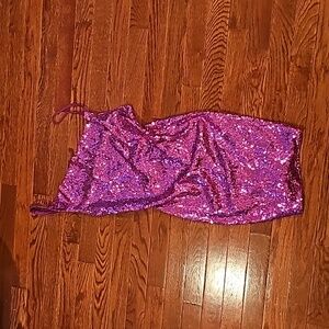 NWT - Hello Molly pink sequin mini dress size 4